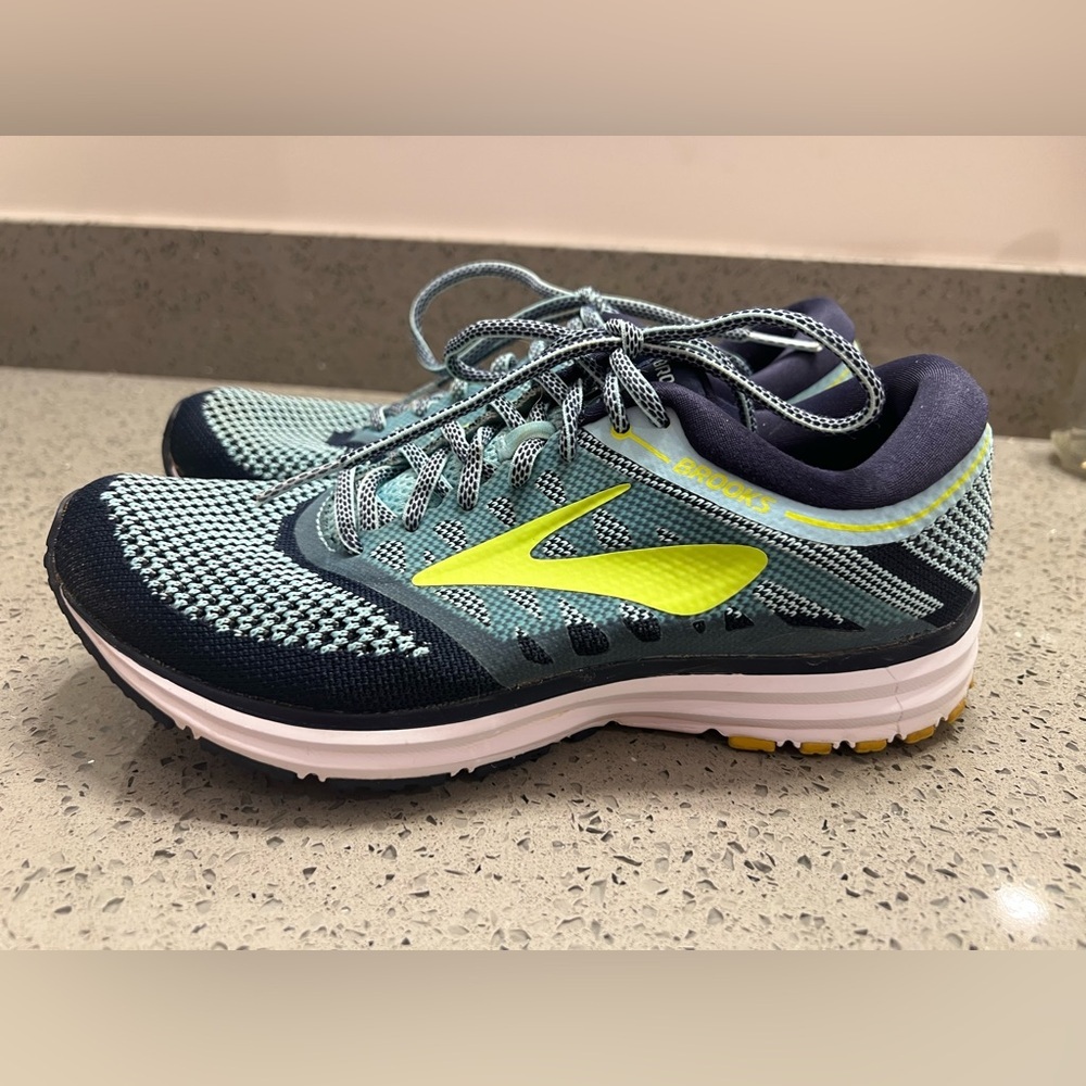 Brooks Womens Revel Blue Running Shoes Sneakers 8.5 - Picture 3 of 9